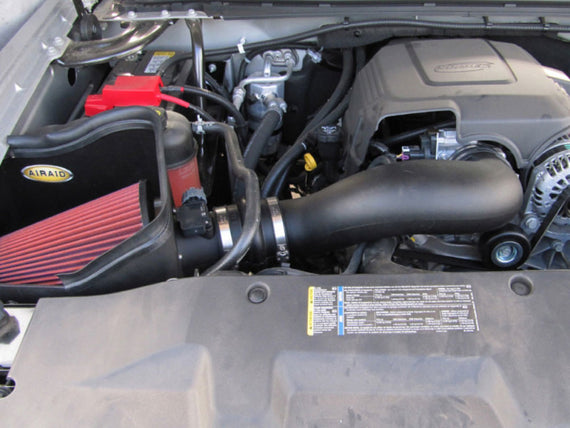 Airaid 09-13 GM Truck/SUV (w/ Elec Fan/excl 11 6.0L) MXP Intake System w/ Tube (Oiled / Red Media) 200-270