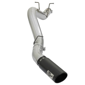 aFe ATLAS 5in DPF-Back Aluminized Steel Exhaust System GM Diesel Trucks 2017 V8 6.6L (td) L5P 49-04085-B