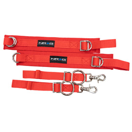 NRG SFI 3.3 Arm Restraints One Pair - Red SBH-AR01RD