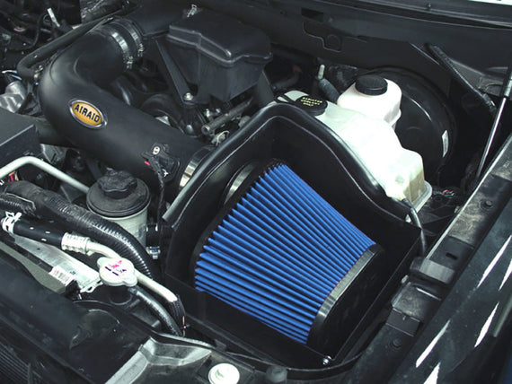 Airaid 2010 Ford F-150 Raptor 5.4L CAD Intake System w/ Tube (Dry / Blue Media) 403-257