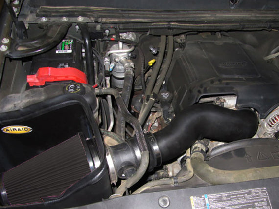 Airaid 07-08 Chevy/GMC Silverado/Sierra 2500/3500 6.0L MXP Intake System w/ Tube (Dry / Black Media) 202-268