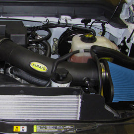Airaid 10-13 Ford F-250 / F-350 Super Duty 6.2L CAD Intake System w/ Tube (Dry / Blue Media) 403-273