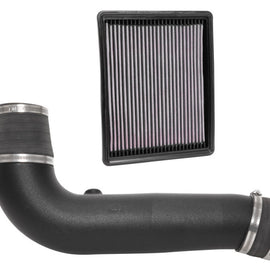 Airaid 17-18 Chevrolet Silverado 1500 4.3L V6 F/I Airaid Jr Intake Kit - Dry / Red Media 201-752