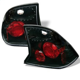 Spyder Ford Focus 00-04 4Dr Euro Style Tail Lights Black ALT-YD-FF00-4D-BK 5003072