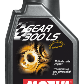 105778 Motul GEAR 300 LS 75W90 100% Synthetic Gear Oil, Limited Slip (1 Liter) 105778