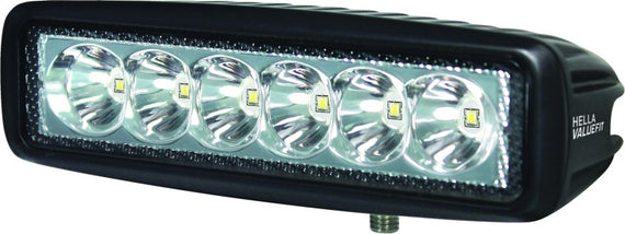 Hella Value Fit Mini 6in LED Light Bar - Spot 357203011