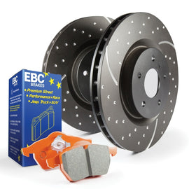EBC S8 Kits Orangestuff Pads and GD Rotors S8KF1172