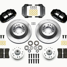 Wilwood Narrow Superlite 6R Front Hub & 1PC Rtr Kit 12.88in Magnum Force Drop Spindle 140-12272