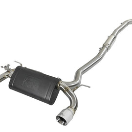 aFe MACH Force-Xp 3in 304 SS Cat-Back Exhaust w/Polished Tips 12-15 BMW 335i (F30) L6 3.0L (t) N55 49-36340-P