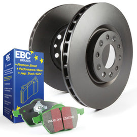 EBC Brakes S14 Kits Greenstuff 6000 and RK Rotors S14KR1136