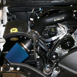 Airaid 05-07 Jeep Grand Cherokee 3.7L CAD Intake System w/ Tube (Dry / Blue Media) 313-205