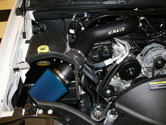 Airaid 05-07 Jeep Grand Cherokee 3.7L CAD Intake System w/ Tube (Dry / Blue Media) 313-205
