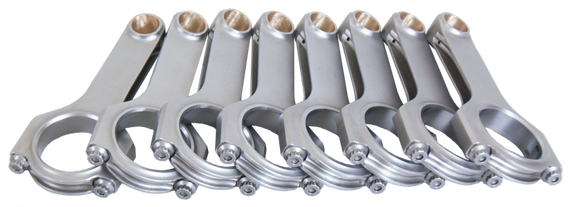 Eagle Ford 302 2.100in Journals .927in Pin H-Beam Connecting Rods w/ARP2000 Bolts (Set of 8) CRS5400S3D2000