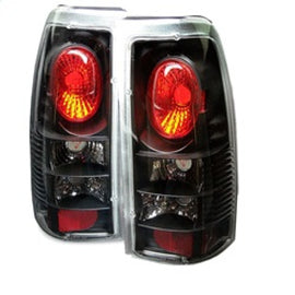 Spyder Chevy Silverado 1500/2500 99-02 (Not Stepside) Euro Style Tail Lights Blk ALT-YD-CS99-BK 5001986