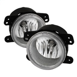 Spyder Dodge Magnum 05-08/Journey 09-10 Jeep Wrangler 07-09 OEM Fog Lights W/Switch Clear FL-DM05-C 5015372