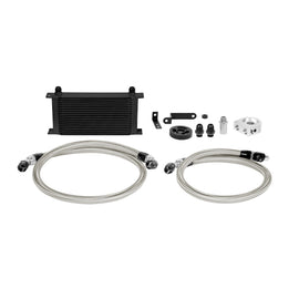 Mishimoto 08-14 Subaru WRX Oil Cooler Kit - Black MMOC-WRX-08BK