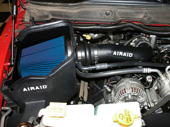 Airaid 03-08 Dodge Ram 5.7L Hemi MXP Intake System w/ Tube (Dry / Blue Media) 303-220