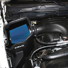 Airaid 09-12 Dodge Ram 5.7L Hemi MXP Intake System w/ Tube (Dry / Blue Media) 303-237
