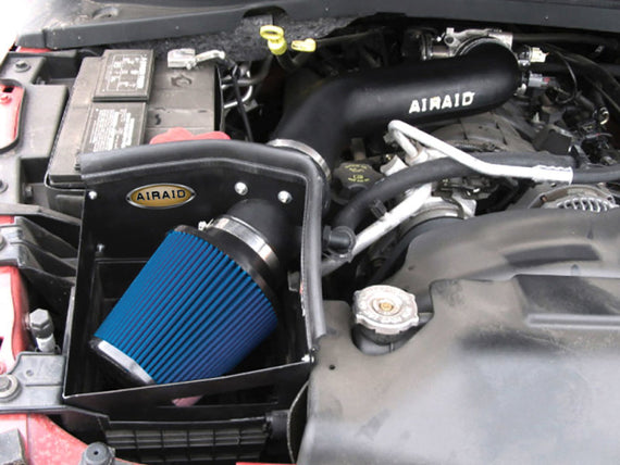 Airaid 04-08 Dodge Durango / 07-08 Aspen 5.7L Hemi CAD Intake System w/ Tube (Dry / Blue Media) 303-156