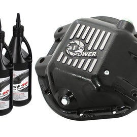 aFe Power Differential Cover Machined Pro Series 97-15 Jeep Dana 44 w/ 75W-90 Gear Oil 2 QT 46-70162-WL