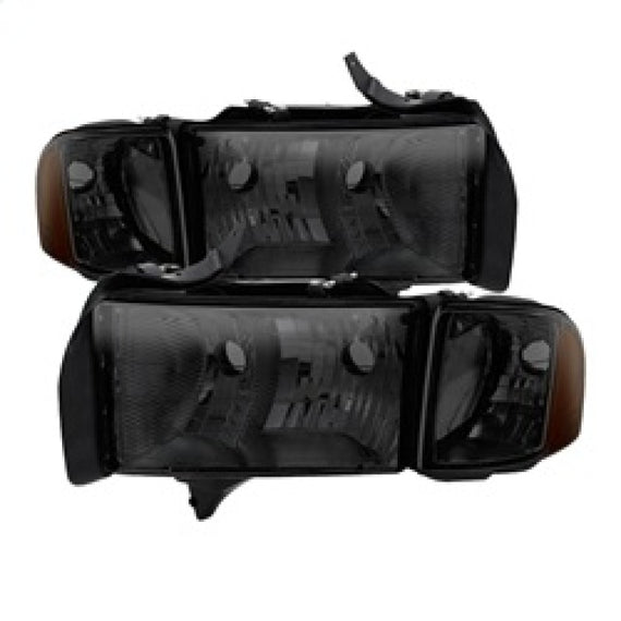 xTune Dodge Ram Sport Model Only 1999-2002 OEM Headlights Smoked HD-JH-DR99-SP-SM 9032172