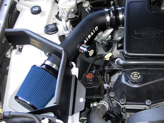 Airaid 02-05 Chevy Trailblazer / GMC Envoy 4.2L CAD Intake System w/ Tube (Dry / Blue Media) 203-126-1