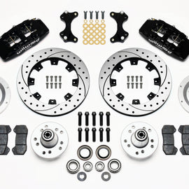 Wilwood Dynapro 6 Front Hub Kit 12.19in Drilled WWE ProSpindle 140-10741-D