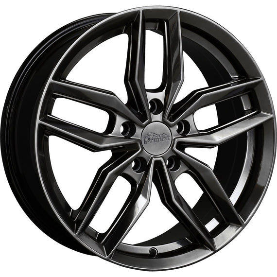 Primax 776 17x7 5x114.3 +40 Chromium Black Wheel/Rim 776776550