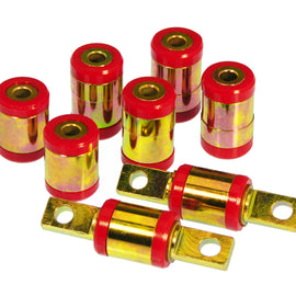 Prothane 96-00 Honda Civic Rear Upper/Lower Control Arm Bushings - Red 8-306