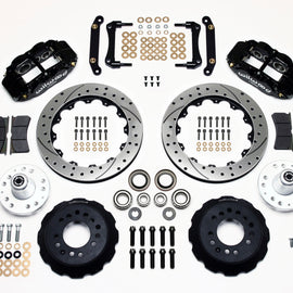 Wilwood Narrow Superlite 6R Front Hub Kit 12.88in Drilled 70-78 Camaro (*Line Kit Needed*) 140-10485-D