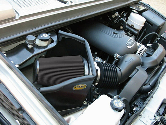 Airaid 07-09 Hummer H2/SUT 6.0L CAD Intake System w/o Tube (Dry / Black Media) 202-183