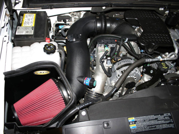 Airaid 06-07 Chevy Duramax Classic (w/ High Hood) MXP Intake System w/ Tube (Oiled / Red Media) 200-287