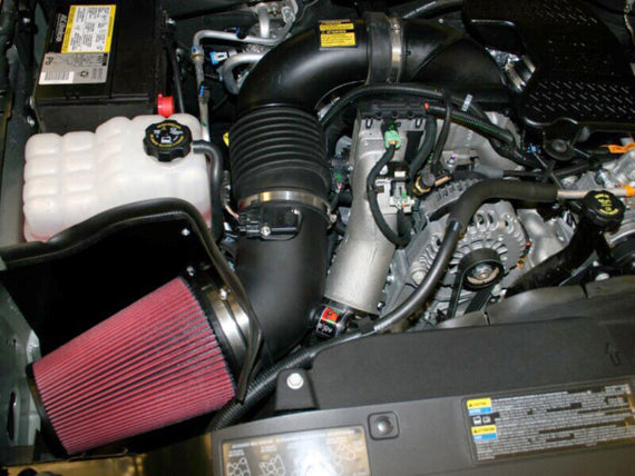 Airaid 06-07 Chevy Duramax Classic (w/ High Hood) CAD Intake System w/o Tube (Dry / Red Media) 201-187