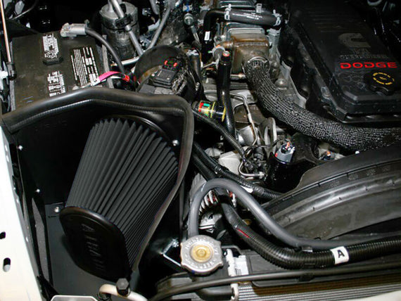 Airaid 07-09 Dodge Ram Cummins DSL 6.7L CAD Intake System w/ Tube (Dry / Black Media) 302-209