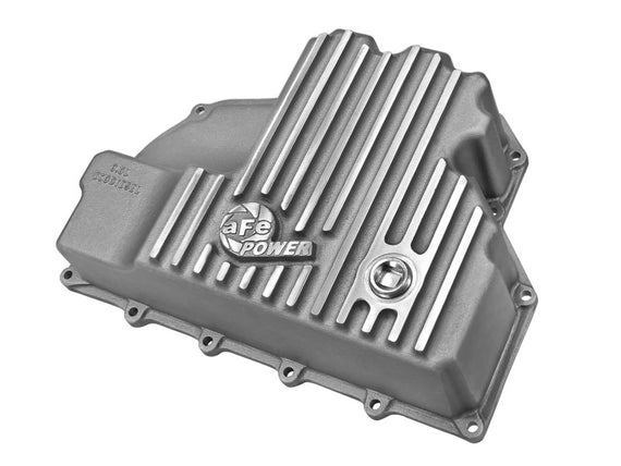 AFE Engine Oil Pan Raw; 14-16 Dodge RAM 1500 EcoDiesel 3.0L V6 (td) 46-70280