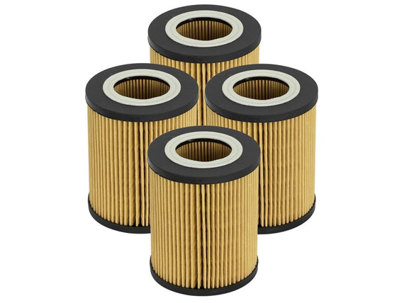 aFe Pro GUARD D2 Oil Filter 96-06 BMW Gas Cars L6 (4 Pack) 44-LF022-MB