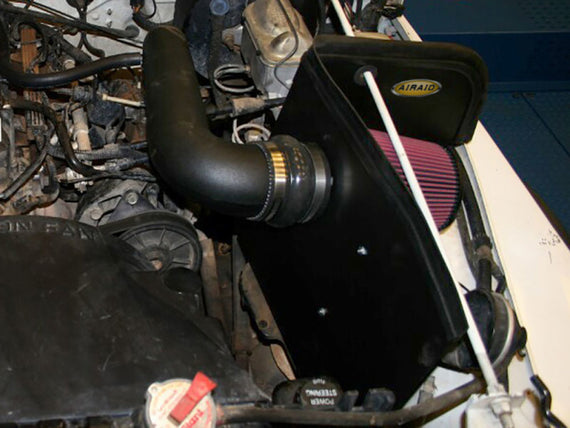 Airaid 91-95 Jeep Wrangler 2.5L CAD Intake System w/ Tube (Dry / Black Media) 312-176