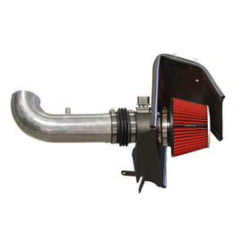 Spectre 08-10 Cadillac CTS V6-3.6L F/I Air Intake Kit - Polished w/Red Filter 9912