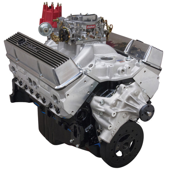 Edelbrock Crate Engine Edelbrock 9 0 1 Performer E-Tec w/ Long Water Pump As Cast 46420