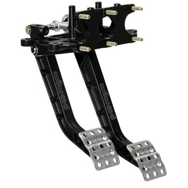 Wilwood Adjustable-Trubar Dual Pedal - Brake / Clutch - Rev. Swing Mount -6.25:1 Brake 5.1:1 Clutch 340-15075