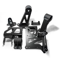 INNOVATIVE FOR 94-01 Integra J-Series Black Steel Mounts 75A w/ Alt. Relocation Bracket 80150-75A