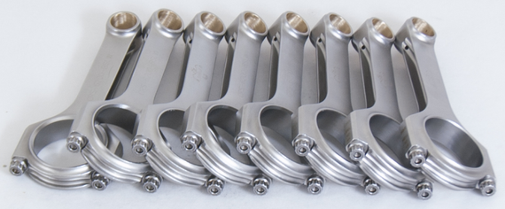 Eagle Chevrolet Small Block 6.200in H-Beam Light Weight Connecting Rods (Set of 8) CRS6200BLW