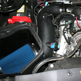 Airaid 07-10 Chevrolet/GMC Duamax LMM 6.6L DSL MXP Intake System w/ Tube (Dry / Blue Media) 203-219