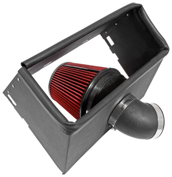 Spectre 14-16 RAM 1500 V6-3.0L DSL Air Intake Kit - Black w/Red Filter 9035