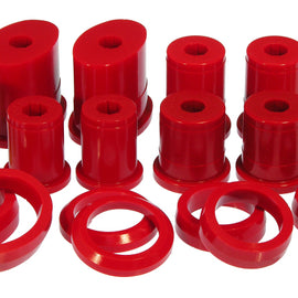 Prothane 99-04 Ford Mustang Rear Lower Oval Control Arm Bushings - Red 6-306