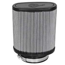 aFe Magnum FLOW Pro DRY S Universal Air Filter 3.5in Flange 5.75x5in Base 6x2.75in Top 6.5in Height 21-90096