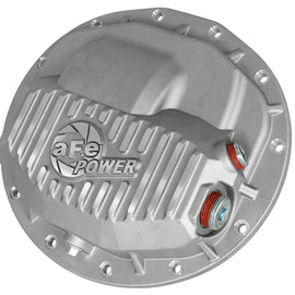 aFe Power Street Series Front Differential Cover Raw w/ Machined Fins 13-18 RAM V8 5.7/6.4L 46-70400