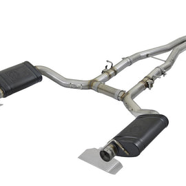 afe POWER MACH Force-Xp 15-17 Dodge Challenger Hellcat V8-6.2L 304 SS Cat-Back Exhaust System 49-32053