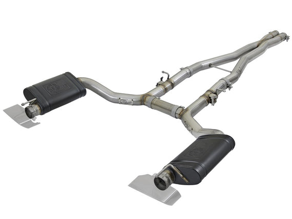 afe POWER MACH Force-Xp 15-17 Dodge Challenger Hellcat V8-6.2L 304 SS Cat-Back Exhaust System 49-32053