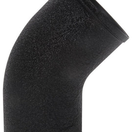 Spectre Universal Intake Elbow Tube (ABS) 3in. OD / 45 Degree - Black Textured Powdercoat 87381K